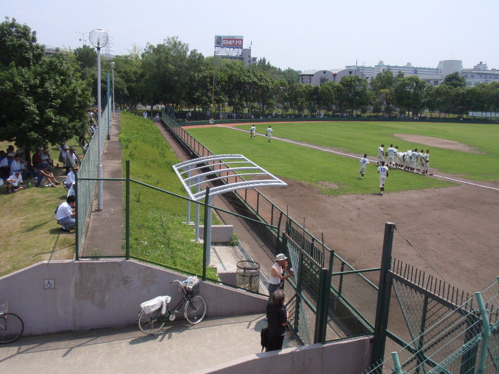 久宝寺緑地野球場 野球場巡り 久宝寺緑地野球場 野球場巡り
