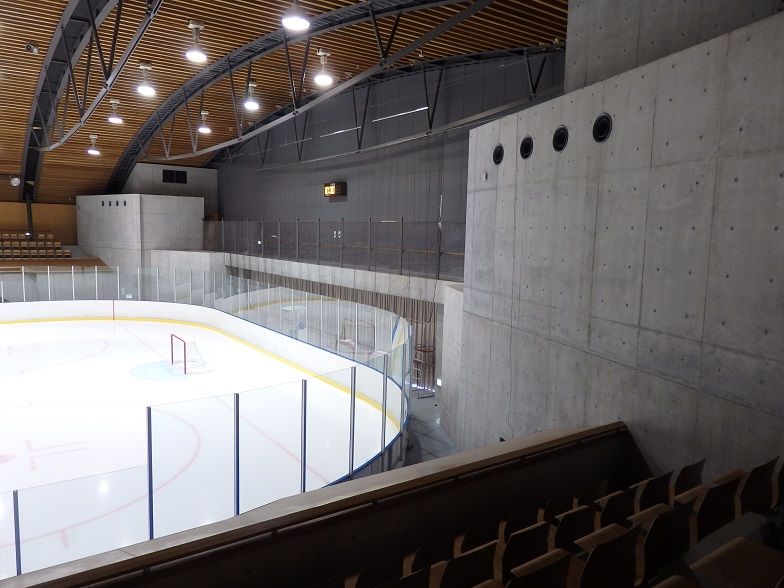 小瀬スポーツ公園アイスアリーナ 野球場巡り