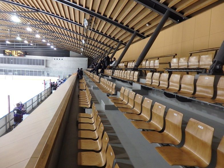 小瀬スポーツ公園アイスアリーナ 野球場巡り