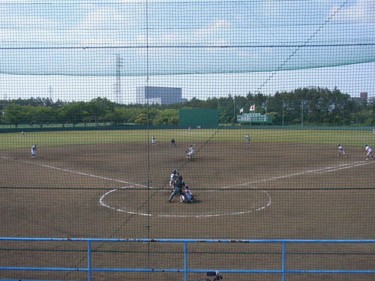 千葉工業大学茜浜運動施設 硬式野球場 野球場巡り