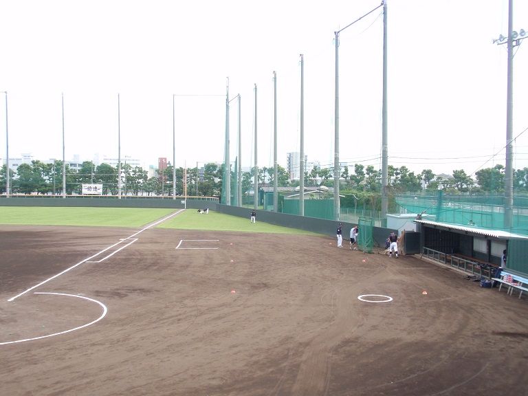 東京ガス大森グランド 野球場巡り