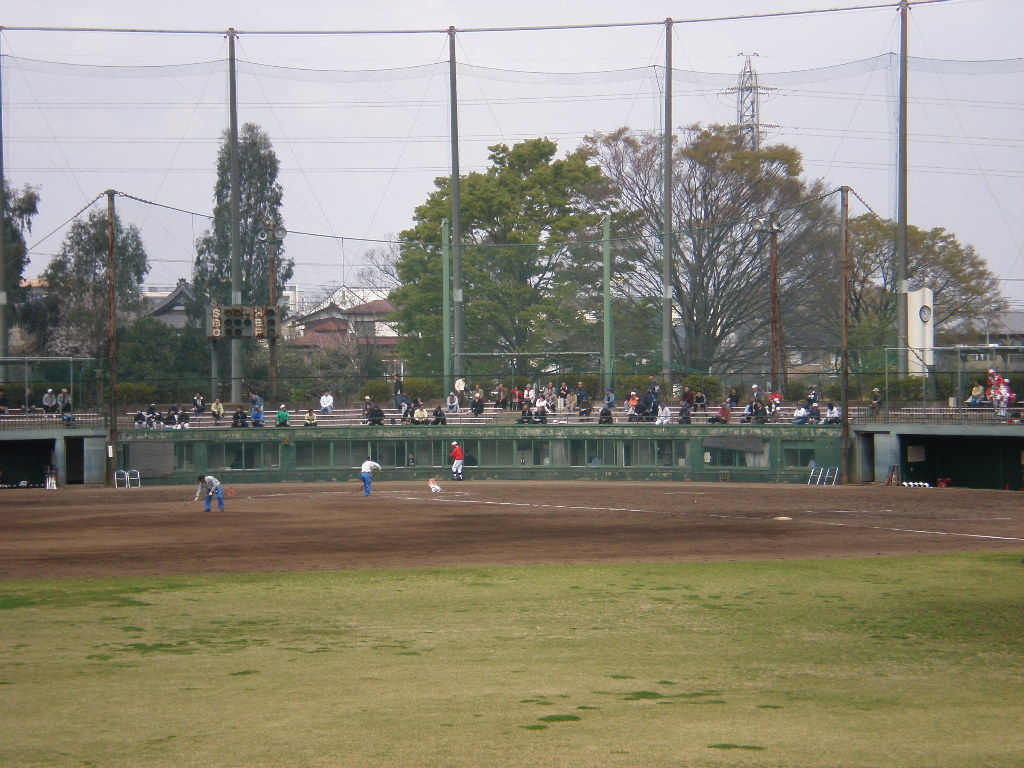 松戸運動公園野球場 野球場巡り