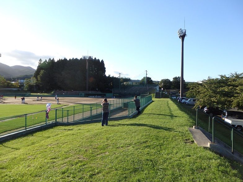 むつ運動公園野球場 野球場巡り