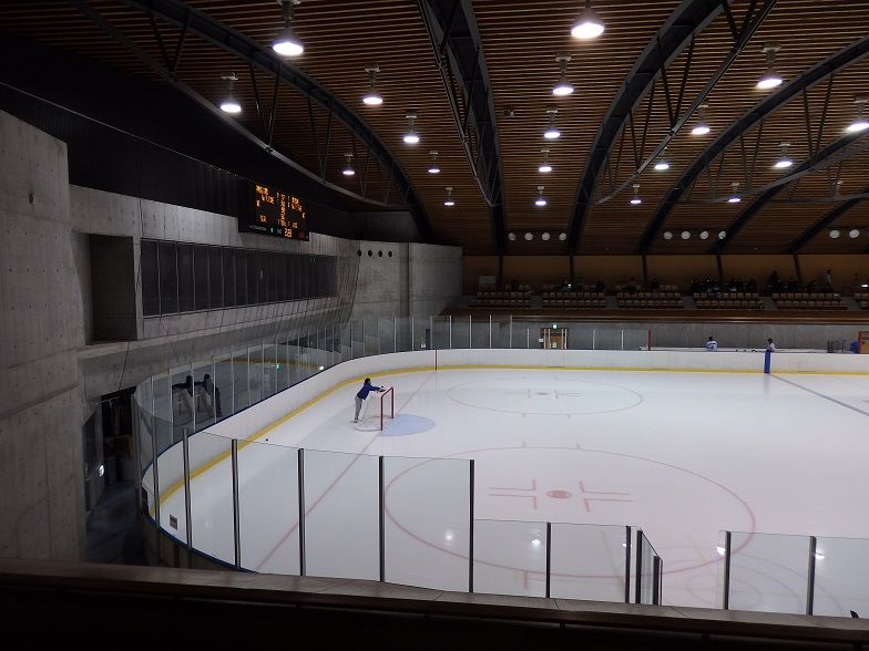 小瀬スポーツ公園アイスアリーナ 野球場巡り