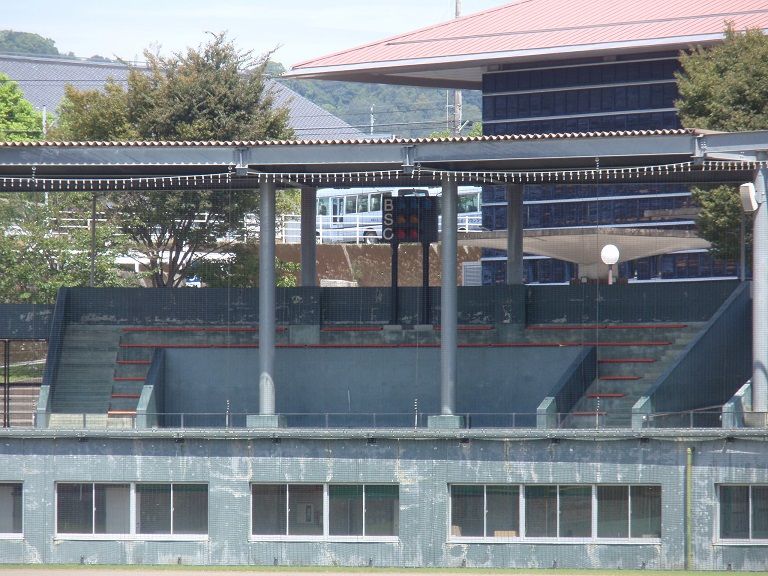 いの町総合運動場野球場 天王球場 野球場巡り