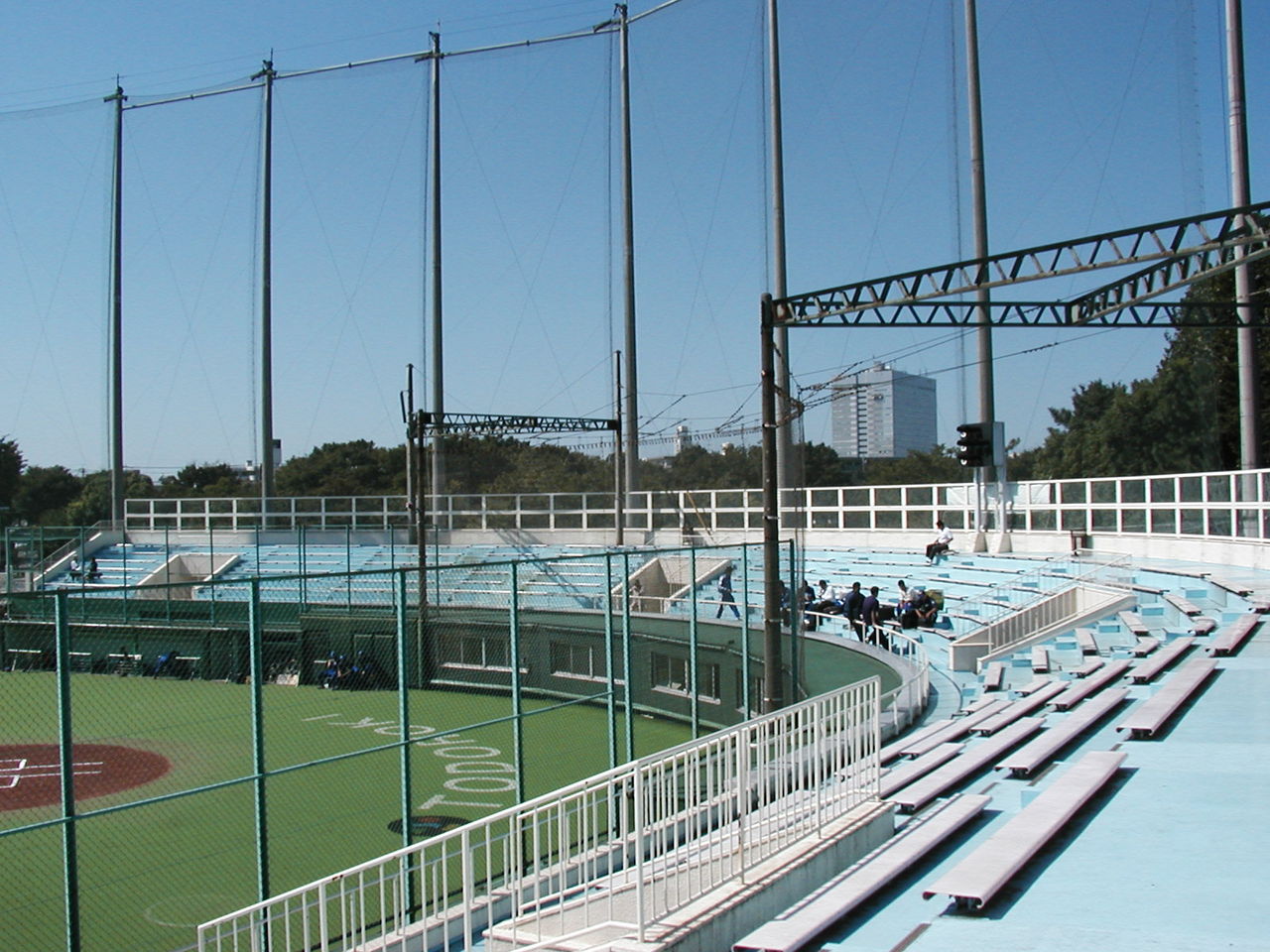 川崎市等々力球場 野球場巡り