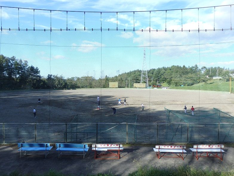 軽米町営野球場 野球場巡り