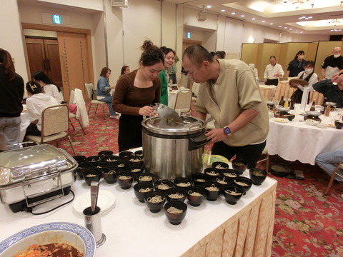 そばの取り分け