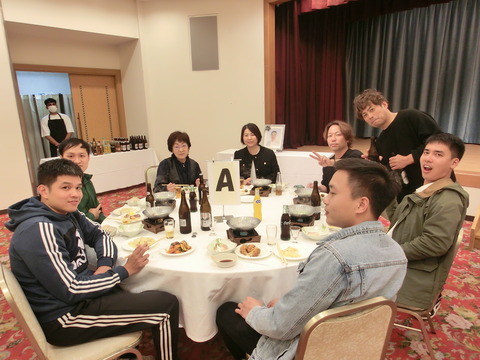 明子さん奥さんお食事