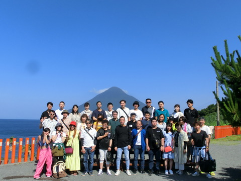 CIMG6417-2長崎鼻　開聞岳集合