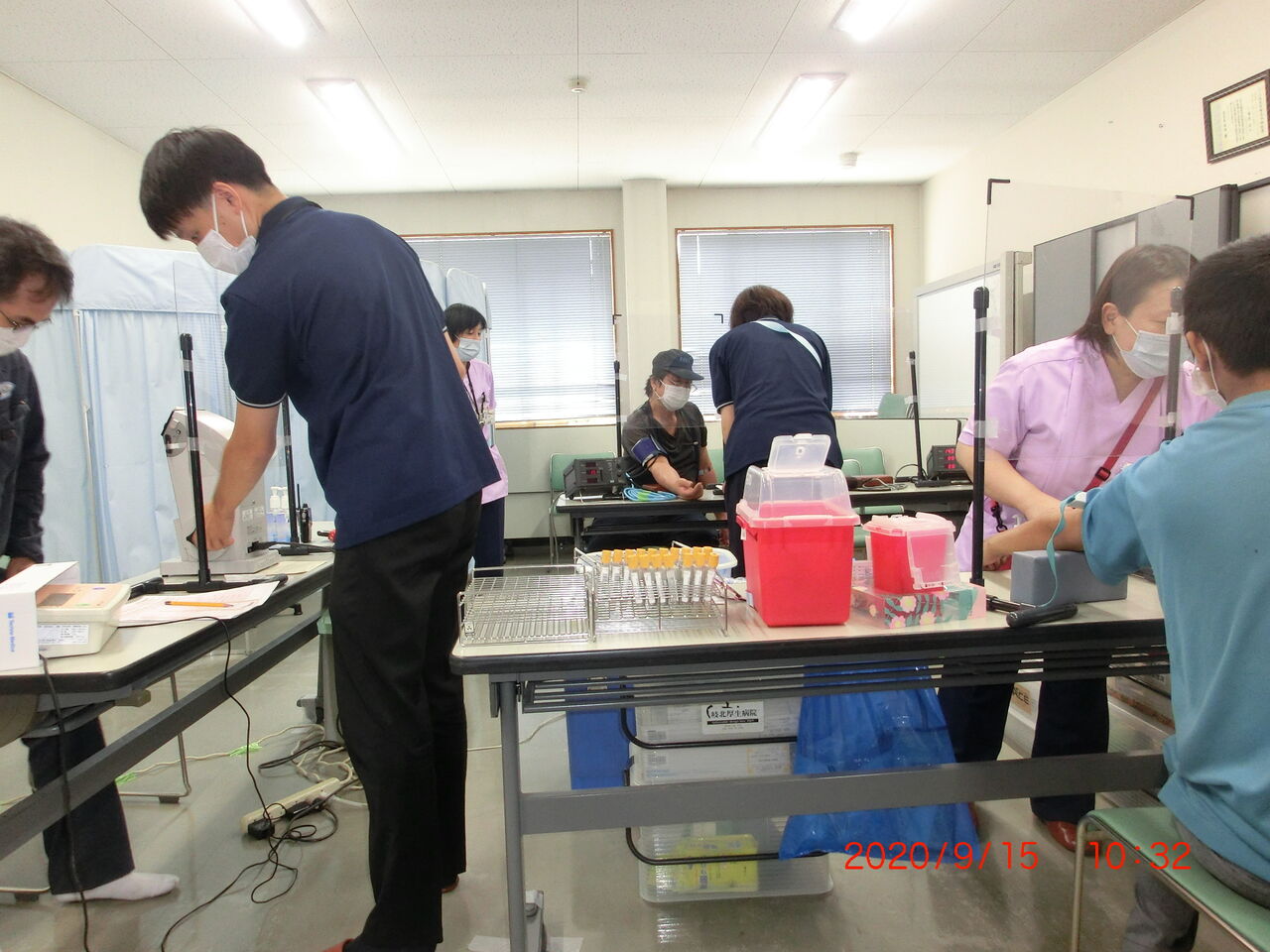 健康診断 胃カメラ レントゲンバス到着 桜井ダイカスト工業 小ロット 試作 精密加工 健康診断 胃カメラ レントゲンバス到着 桜井ダイカスト工業 小ロット 試作 精密加工