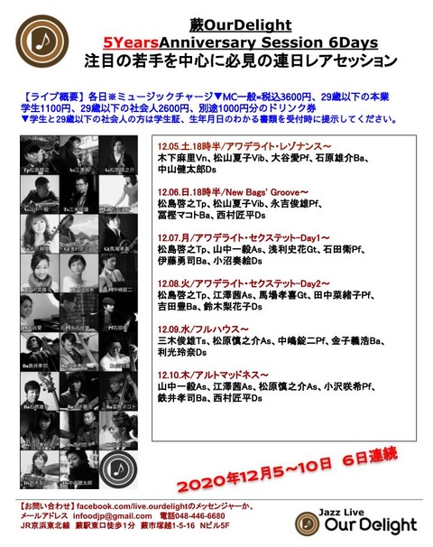 202012月6日連続セッション