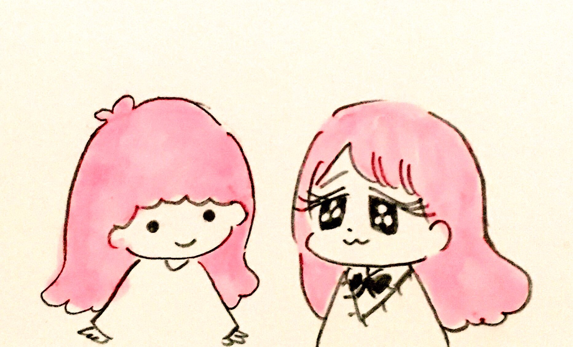 ピンク髪の女の子は可愛い 世紀末絵日記 Powered By ライブドアブログ