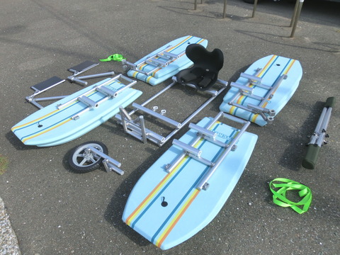 ボート自作 Pontoonboat Solarpower ボート自作 Pontoonboat Solarpower