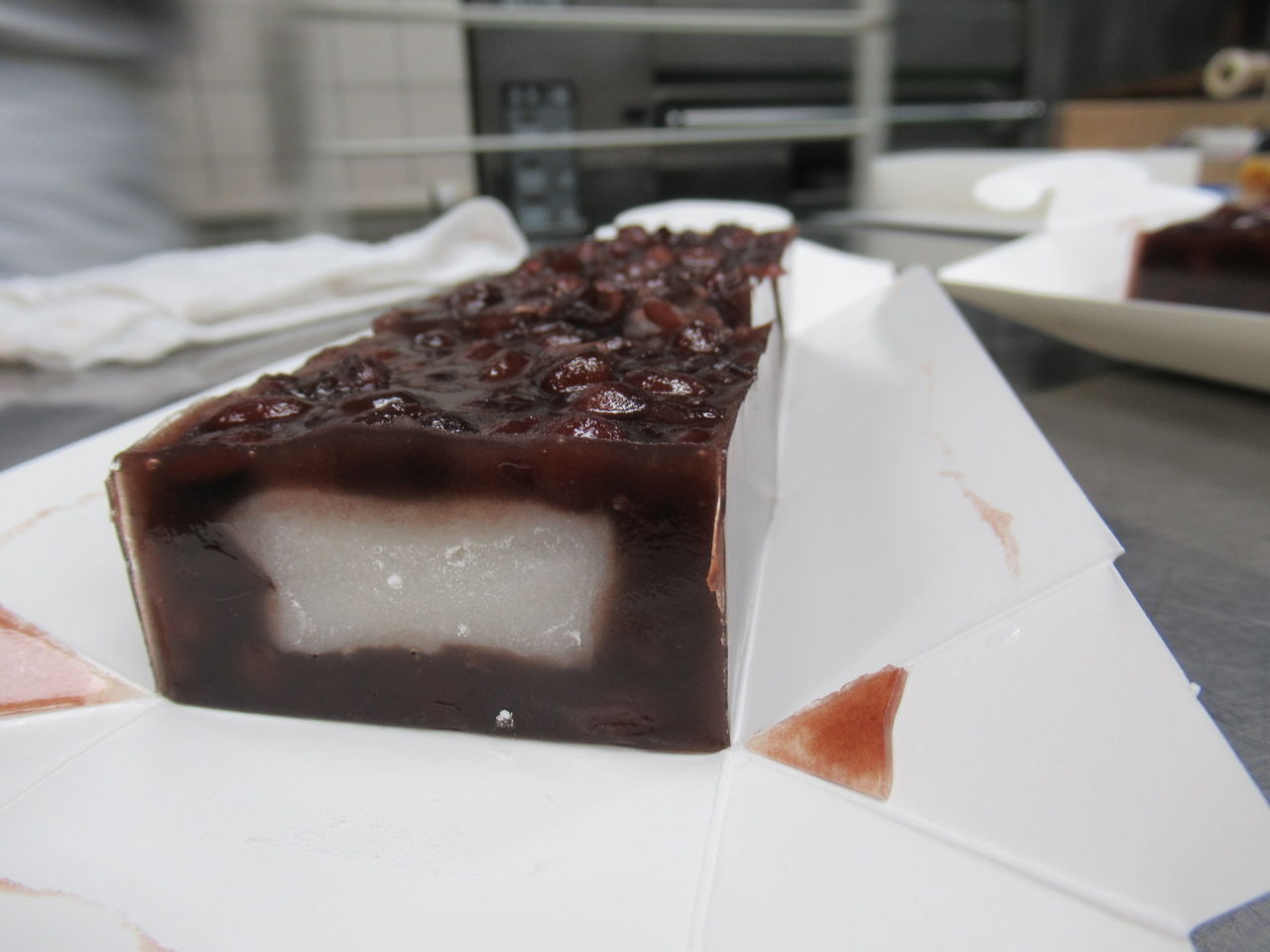 牛皮入り羊羹 : パンとお菓子の日記