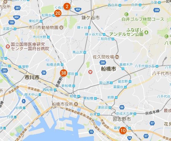 440 相撲部屋の立地 大相撲データアナリストの大相撲日記