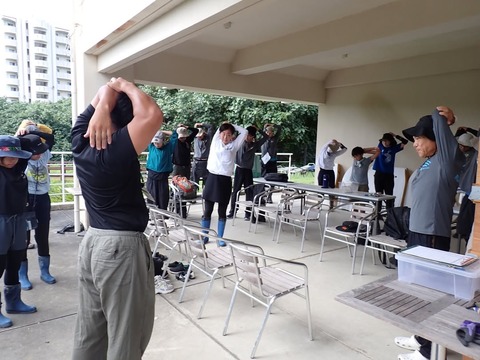 【7-19第4回定期活動＆7-21ボランティア活動】準備運動