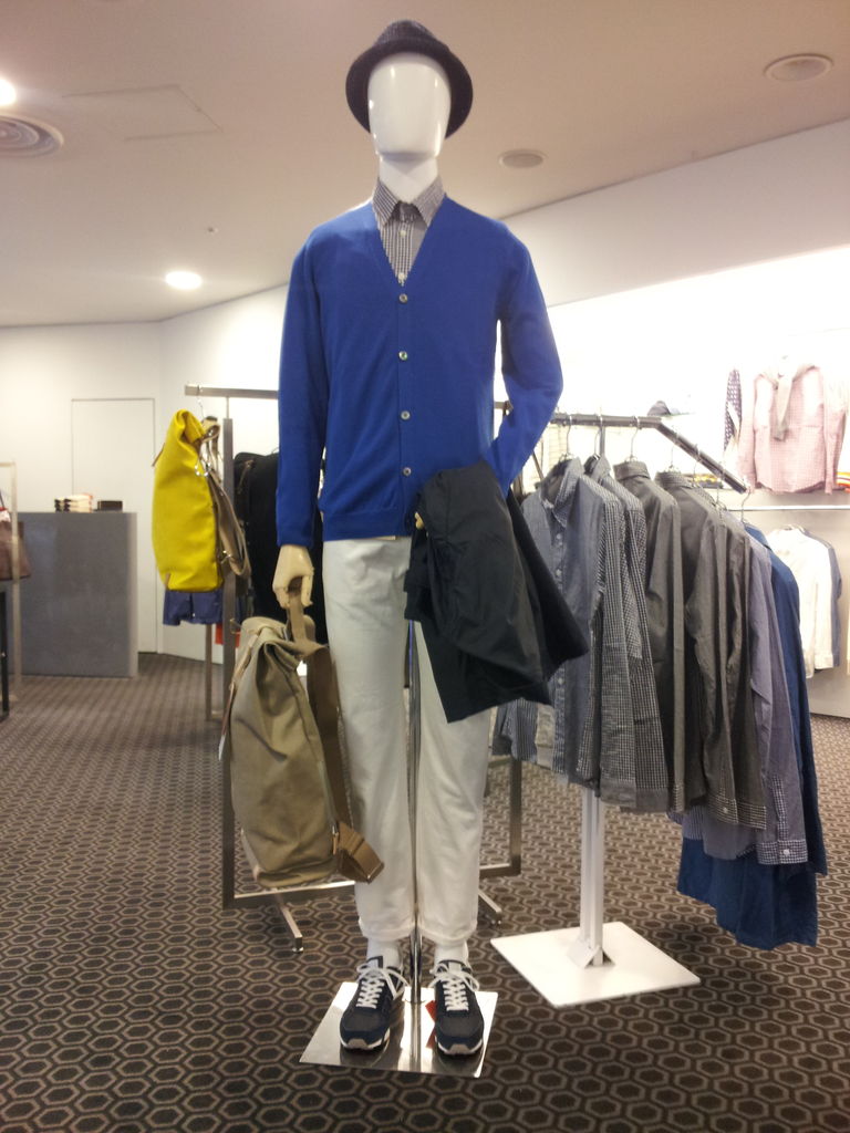 清潔感あふれるトルソーマン 阪急メンズ館 ２ Second 店員ブログ