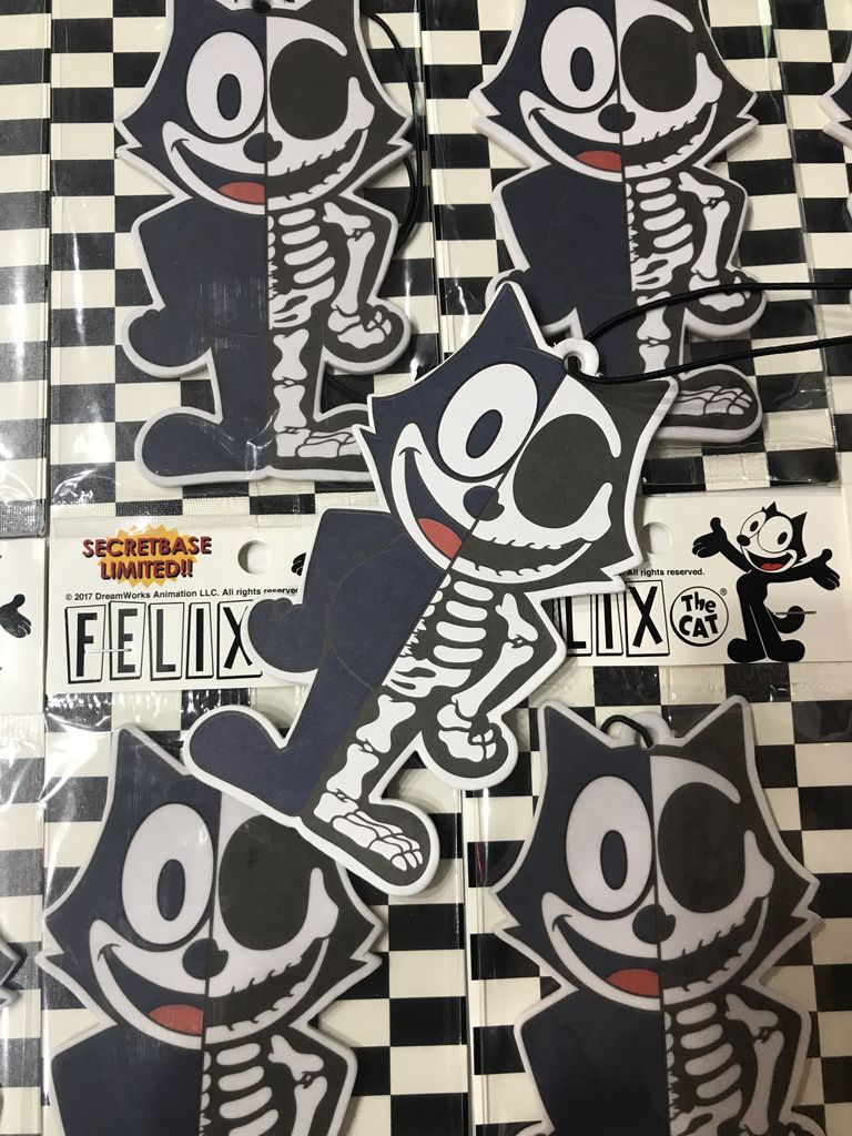 Felix The Cat Airfreshener Secretbase Toy