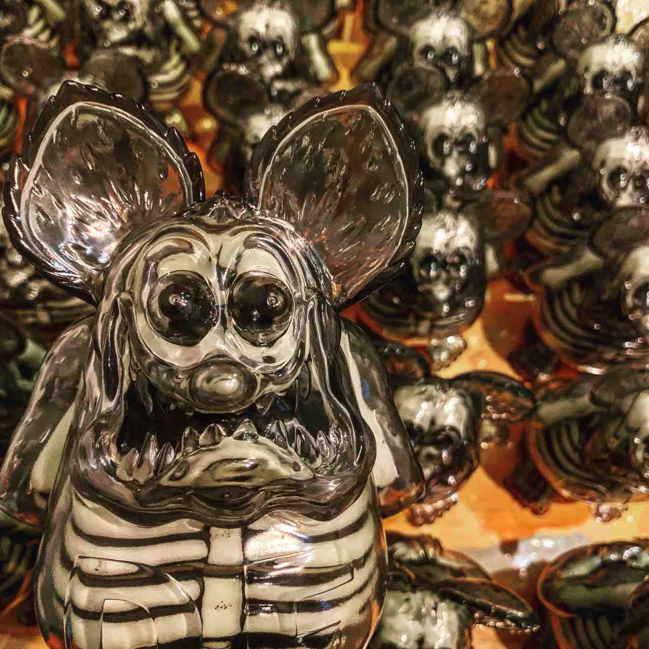 Rat Fink X-Ray Clear Black G.I.D Ver. : SECRETBASE BLOG
