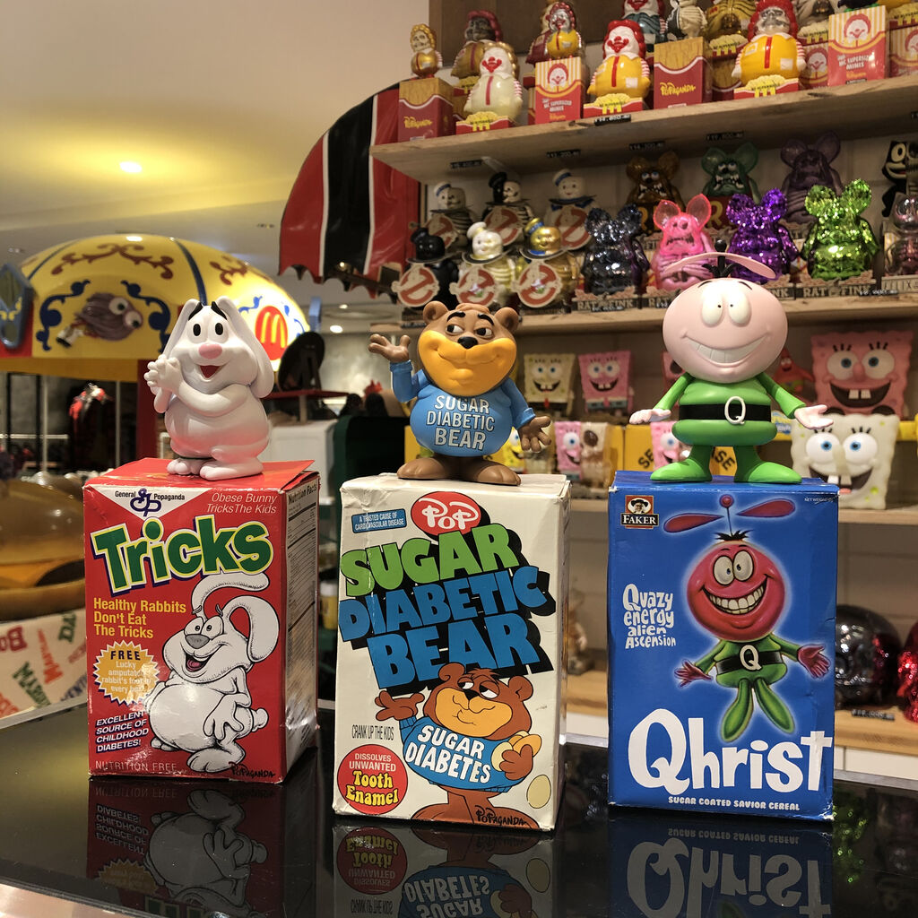 Ron English Cereal Killer : SECRETBASE BLOG