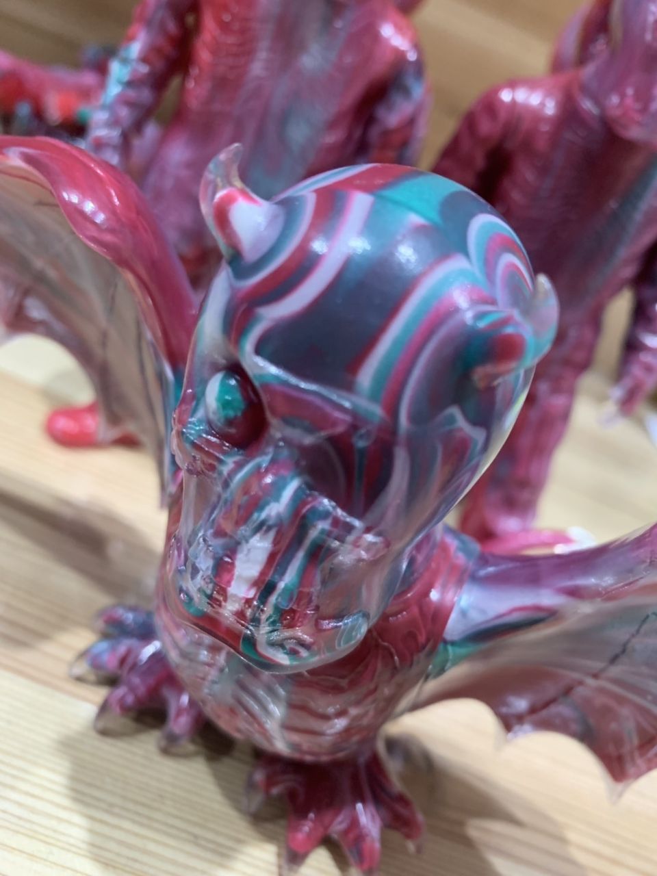 BALZAC - MARBLE SKULLMAN & SKULLBAT SET! : SECRETBASE BLOG
