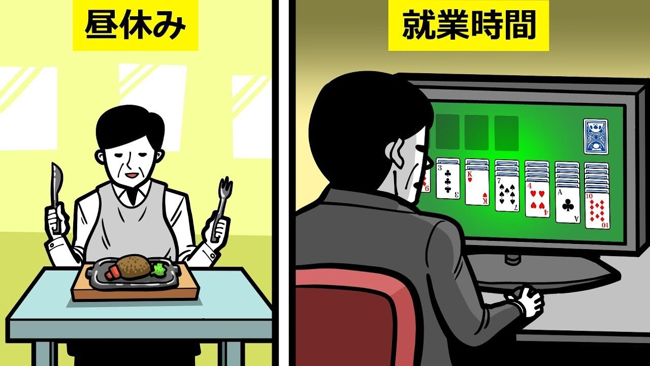【こんな感じ】社内ニートの日常