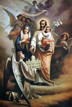 St. Joseph Patron of Church Painting