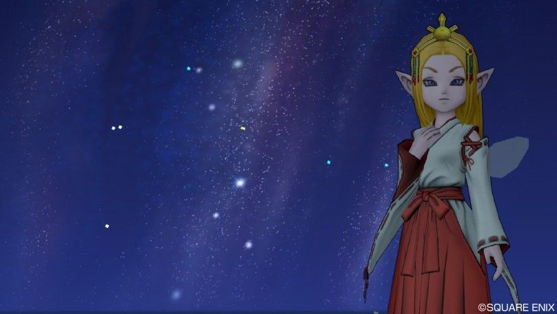 七夕イベントで入手した巫女っぽい服を着てみよう こん棒あっても ひのきなし ドラクエ10ブログ 七夕イベントで入手した巫女っぽい服を着てみよう こん棒あっても ひのきなし ドラクエ10ブログ