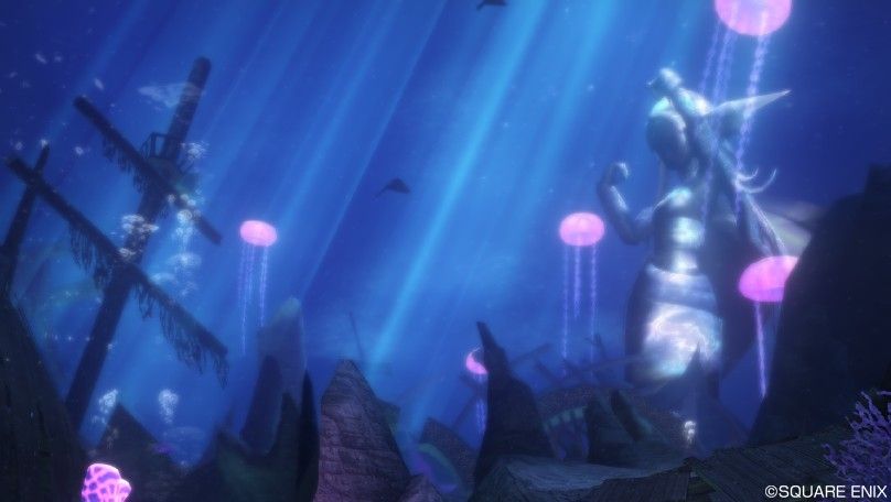 水の領界調査クエスト ガイオス古海 編 こん棒あっても ひのきなし ドラクエ10ブログ