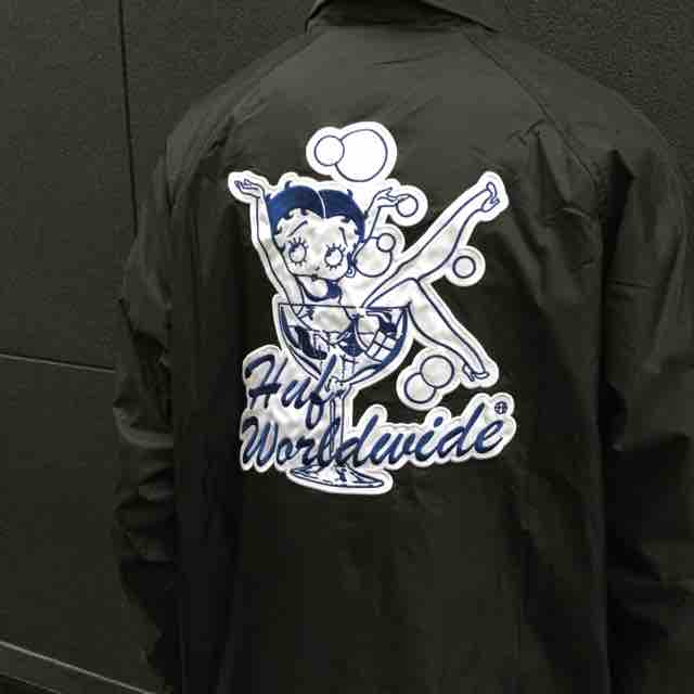 HUF X BETTY BOOP】より