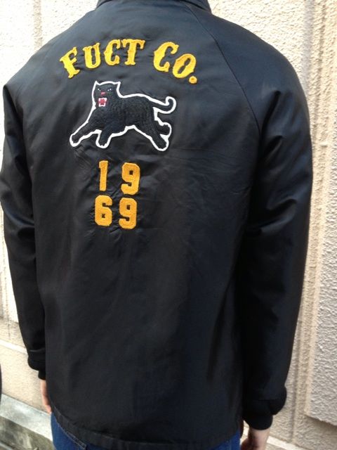 FUCTコーチジャケット FUCT SSDD(ファクト) O.G.BEAR coach jacket ベアー コーチ
