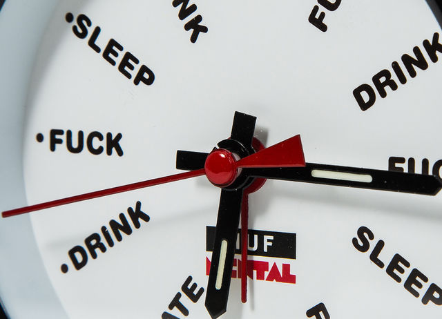 注目のコラボ！！！【HUF X SKATE MENTAL ALARM CLOCK】が到着しており