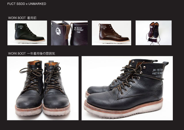 FUCT SSDD ファクト ブーツ FUCT設立以来初のブーツ登場【FUCT SSDD BOOTオーダー受付中