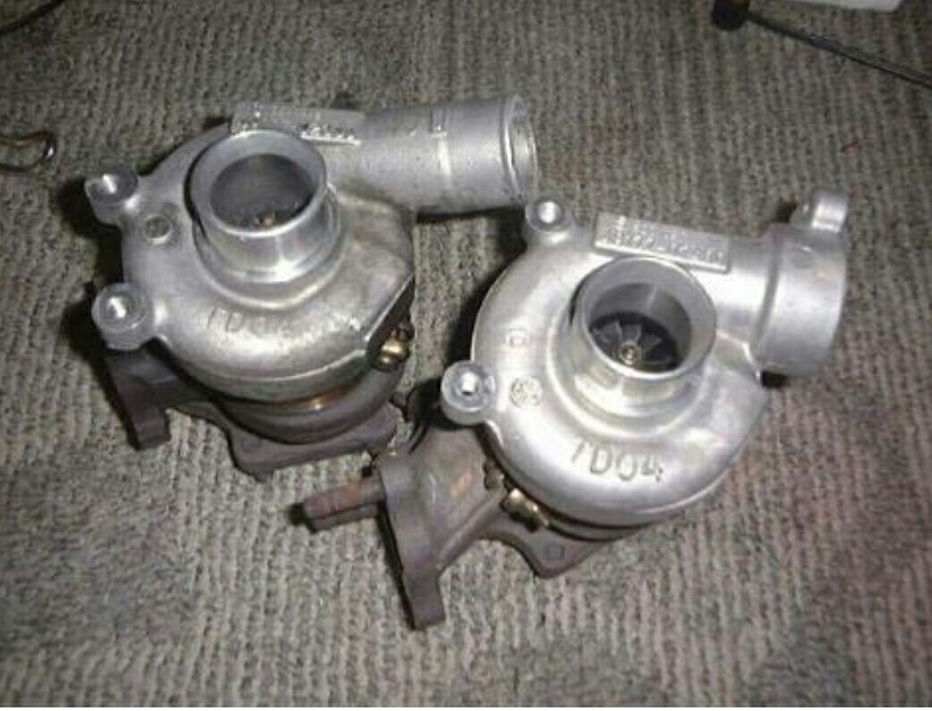 希少、ＴＤ04タービン 三菱GTO フロントバンク タービンオーバーホール その6 : 三菱