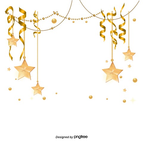 —Pngtree—christmas decoration gold_3727301