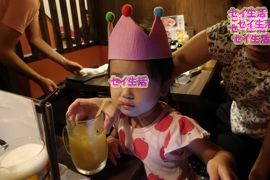 娘の誕生日会1日目 (7)