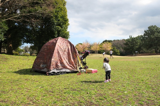 葛西臨海公園でテント (8)