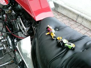 スティードと疲れたスロライ君