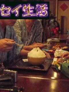 SlowRiderスローライダー忘年会カキ氷