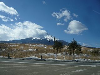 富士山と平野