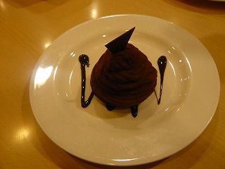 チョコレートモンブランケーキ