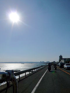 海岸沿いの道路