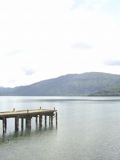 秋田側からの十和田湖