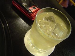 梅酒ロック