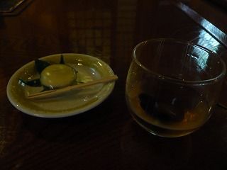 出迎えの茶