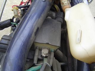 タンク下イグニッションコイル