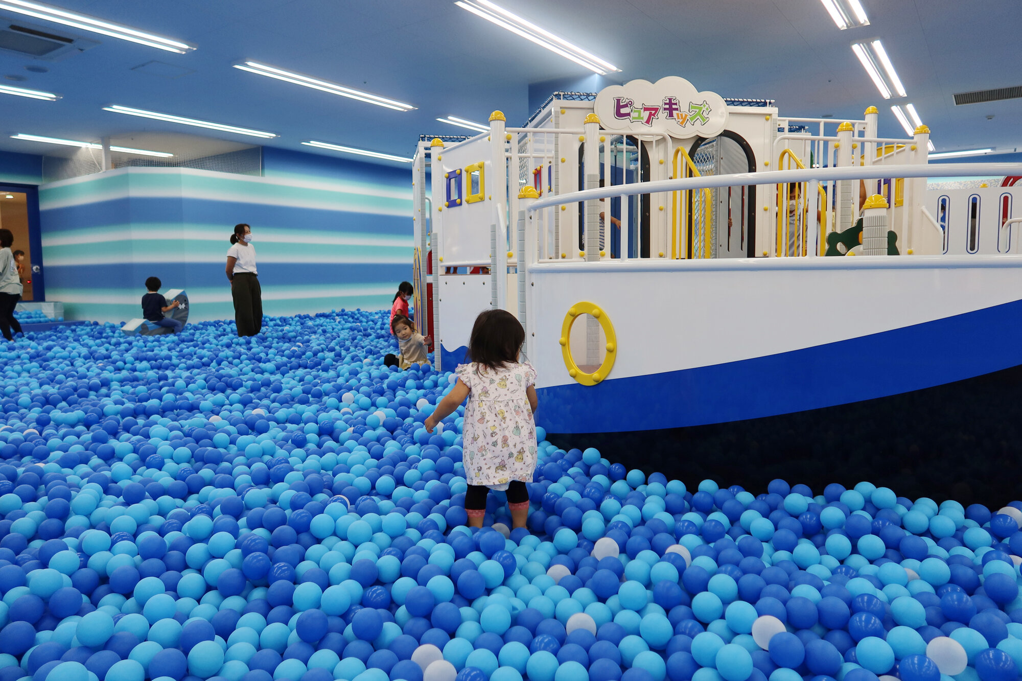 ピュアキッズ 北千住ポンタポルテ 屋内遊園地 セイ生活