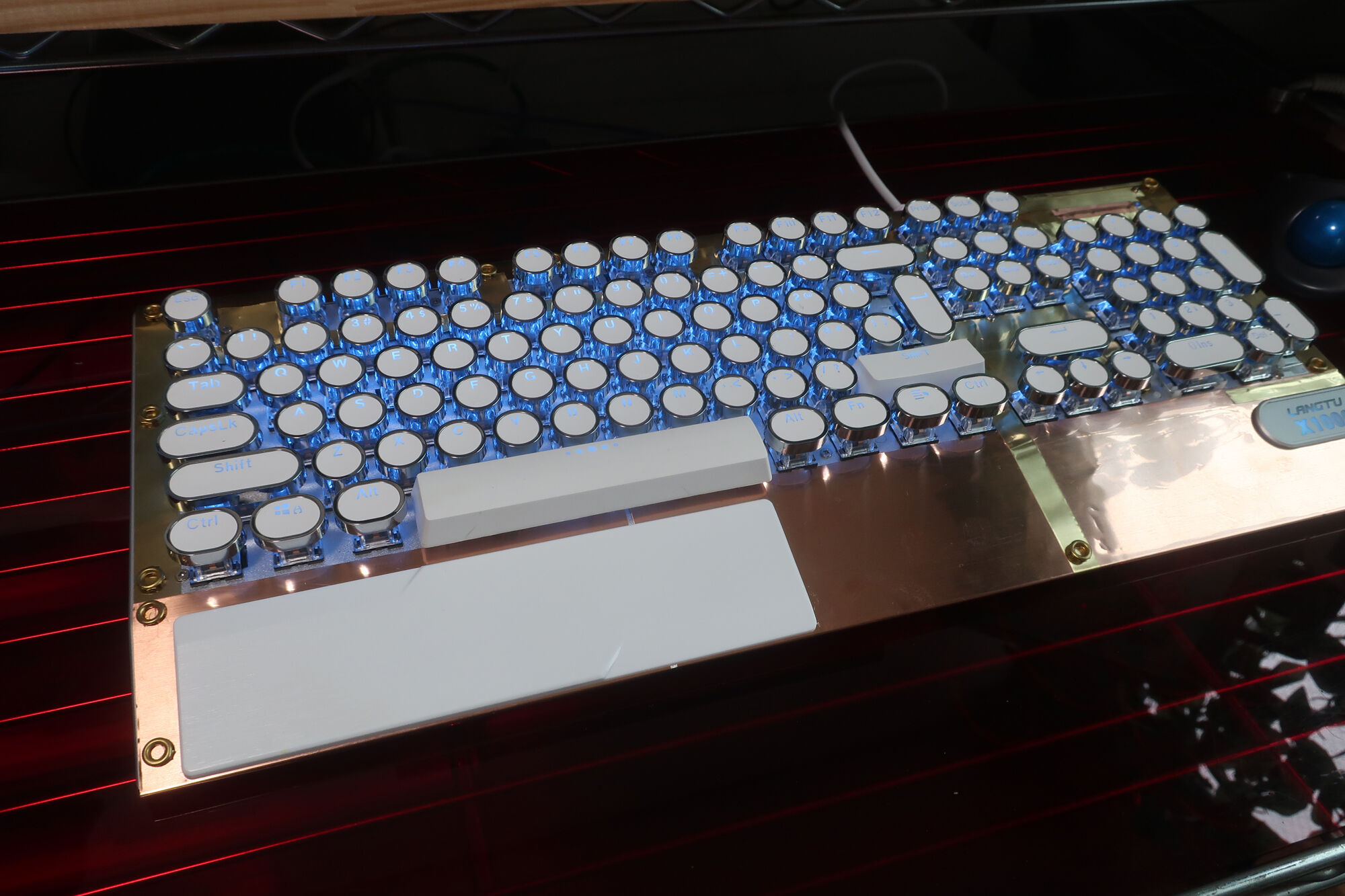 キーボードにスチームパンク感を出してみた セイ生活 キーボードにスチームパンク感を出してみた セイ生活