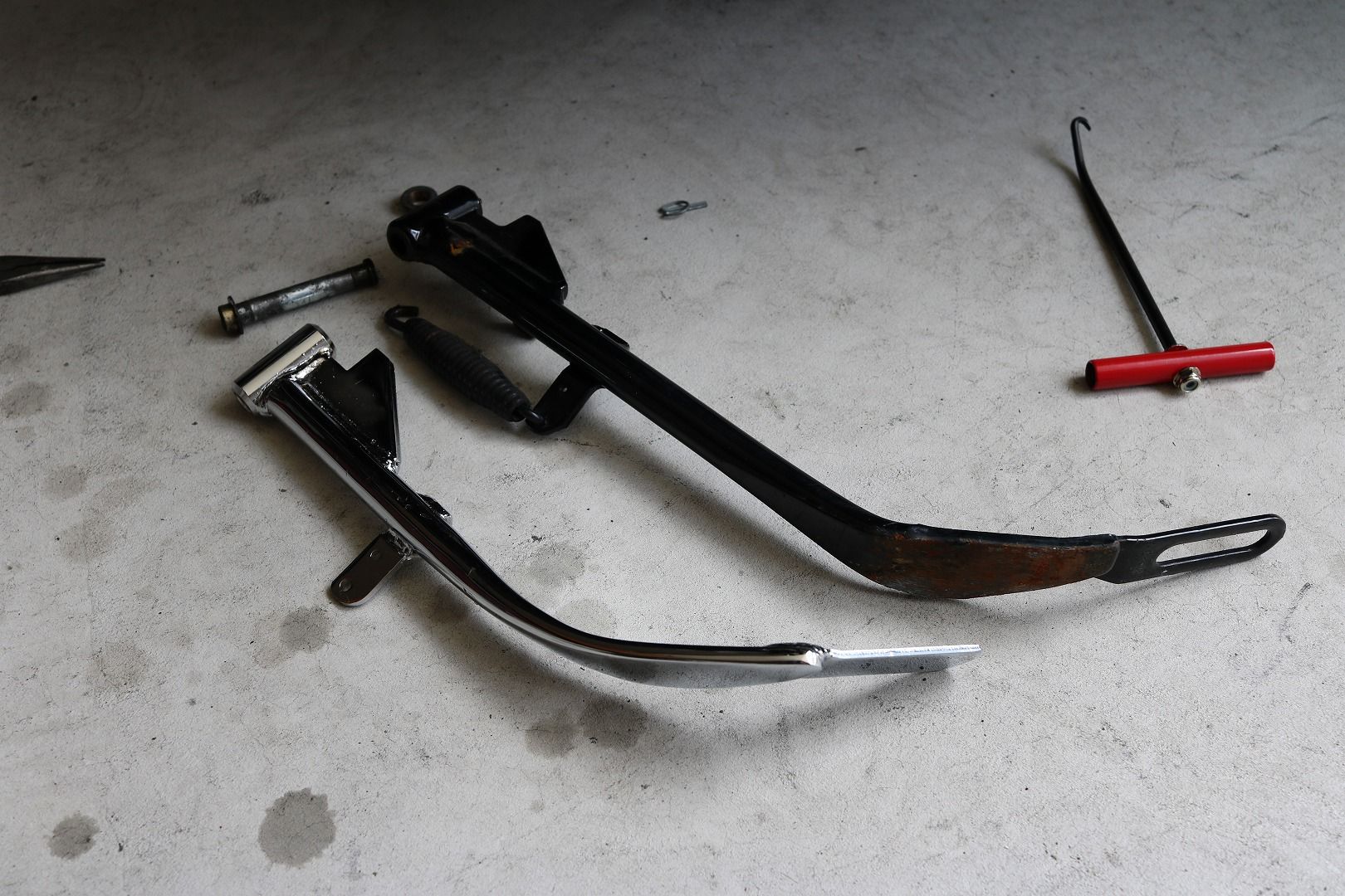 ハーレースポーツスターショートスタンド スポーツスター フロント